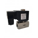 1/2" Inox Mecatic high pressure solenoid valve 0-120bar, NC, 220V